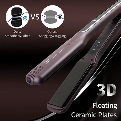 Professional Fluffy Hair Straightener Iron for Salons
